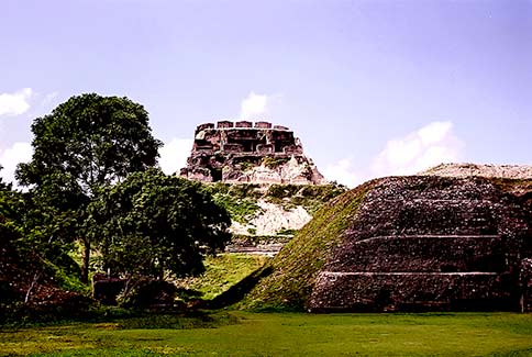 Mayan city of Xunantunich Belize